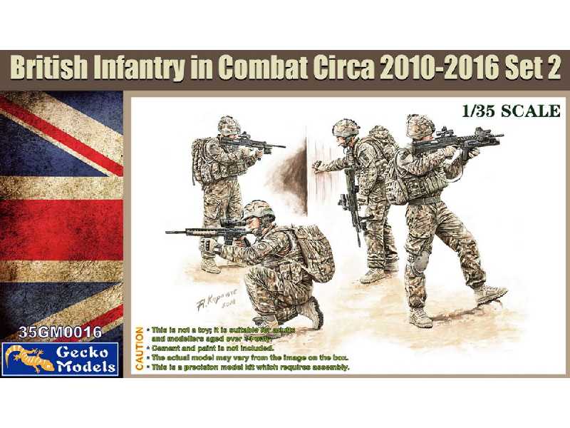 British Infantry In Combat Circa 2010~2012 Set 2 - image 1
