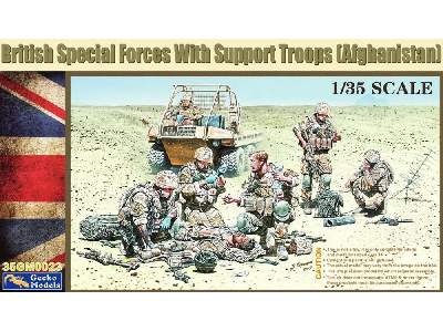 British Special Forces With Support Troops (Afghanistan) - image 1