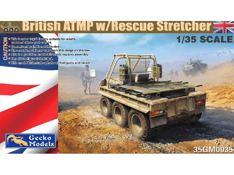British Atmp W Rescue Stretcher - image 1 British Atmp W Rescue Stretcher - image 1