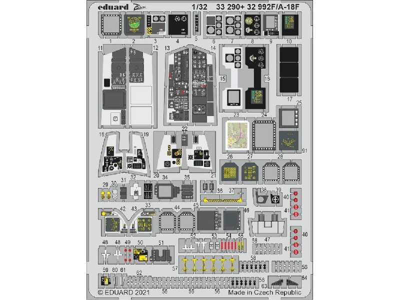 F/ A-18F interior 1/32 - image 1