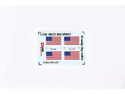 US ensign flag modern SPACE 1/350 - image 1