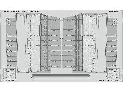 P-40N landing flaps 1/48 - image 1