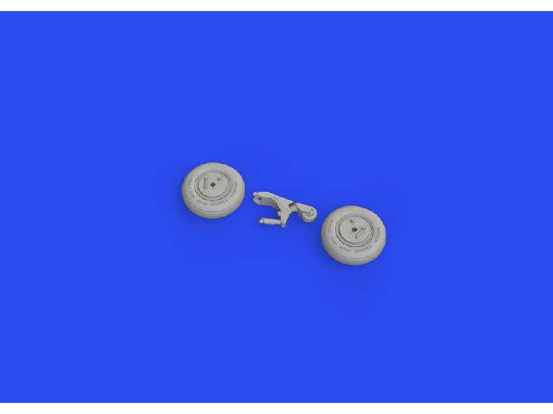 A6M2 wheels 1/48 - Eduard - image 1