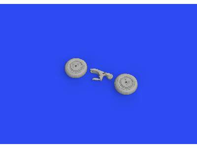 A6M2 wheels 1/48 - Eduard - image 7