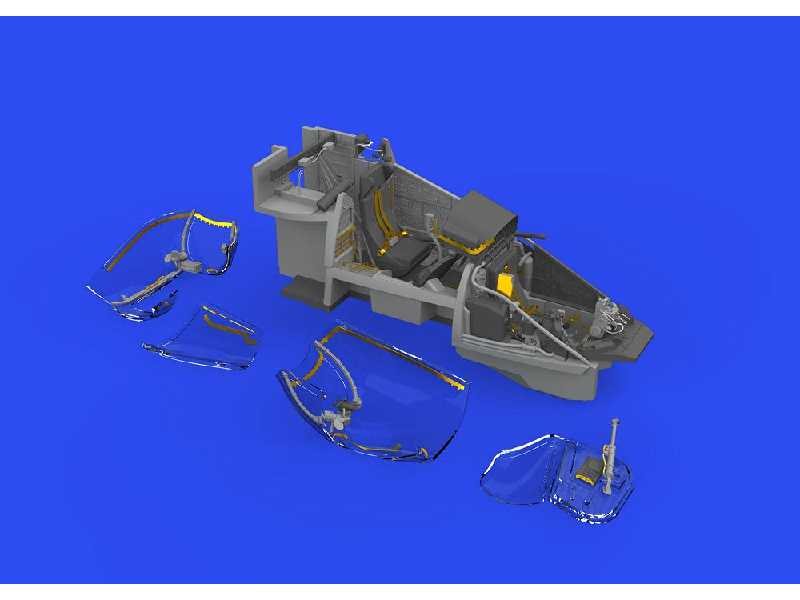 Mi-24D cockpit 1/48 - Zvezda - image 1