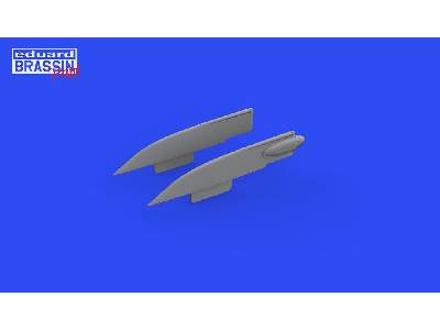 F-4B fin caps PRINT 1/48 - Tamiya - image 1