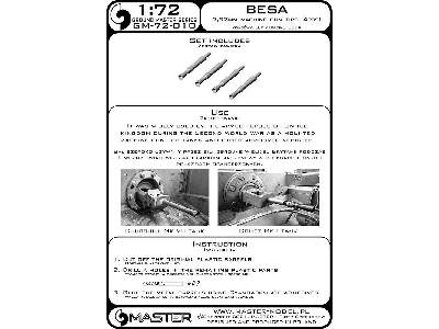 Końcówki Lufy Pistoletu Maszynowego Besa (7,92mm) (4szt) - image 3