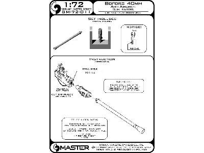 Lufa Działa Przeciwlotniczego Bofors 40mm - Do Crusader Mk. Iii Aa Z Ibg I Innych Modeli Bofors 40m - image 10