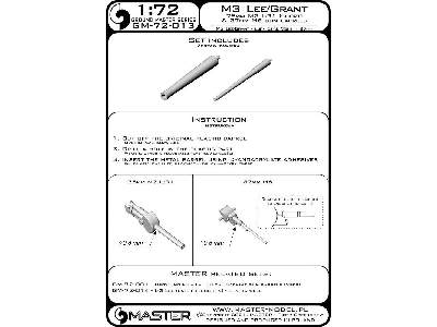 M3 Lee/Grant - Lufy Uzbrojenia - 75mm M2 L/31 (Krótka) Oraz 37mm M6 - image 4