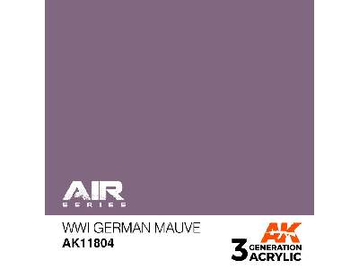 Ak 11804 Wwi German Mauve - image 1