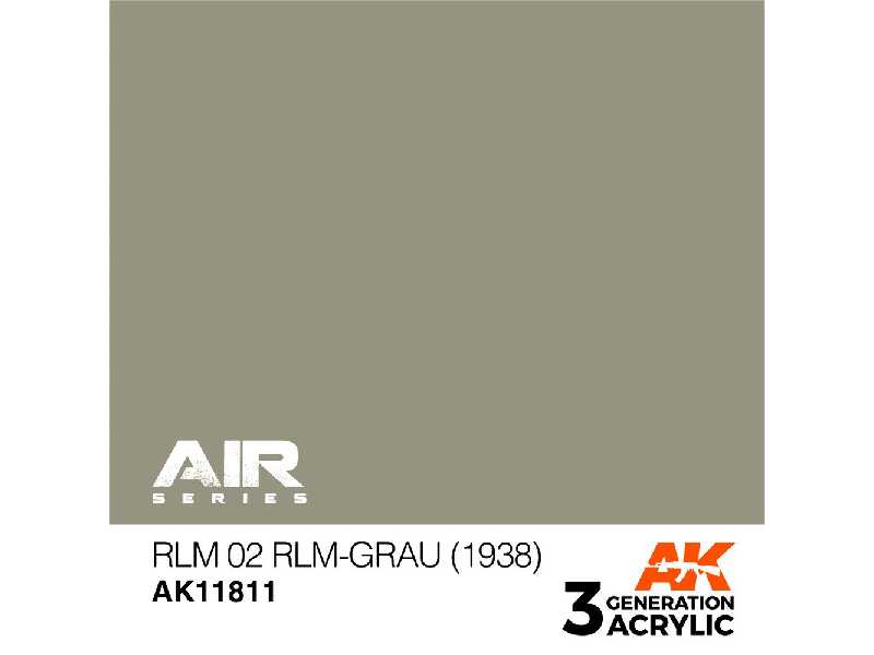 Ak 11811 Rlm 02 Rlm-grau (1938) - image 1 Ak 11811 Rlm 02 Rlm-grau (1938) - image 1