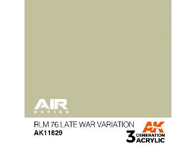 Ak 11829 Rlm 76 Late War Variation - image 1