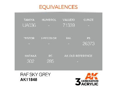 Ak 11848 Raf Sky Grey - image 3