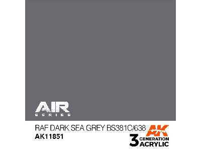 Ak 11851 Raf Dark Sea Grey Bs381c/638 - image 1