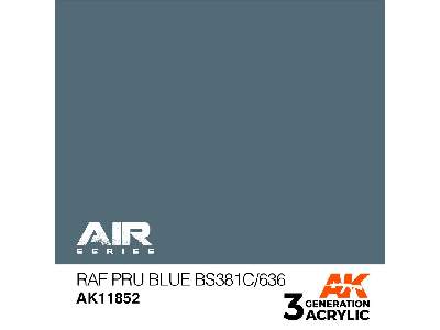 Ak 11852 Raf Pru Blue Bs381c/636 - image 1