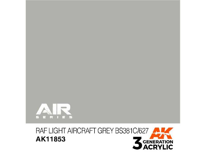 Ak 11853 Raf Light Aircraft Grey Bs381c/627 - image 1 Ak 11853 Raf Light Aircraft Grey Bs381c/627 - image 1