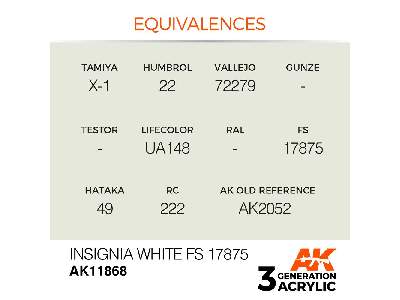 Ak 11868 Insignia White Fs 17875 - image 3