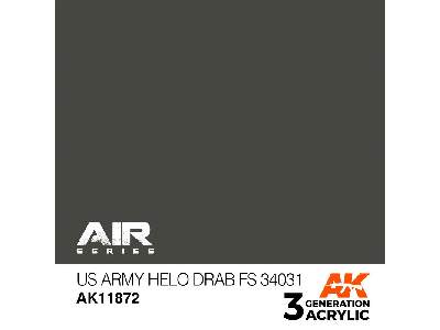 Ak 11872 Us Army Helo Drab Fs 34031 - image 1