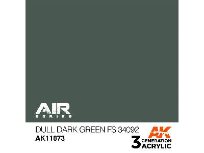 Ak 11873 Dull Dark Green Fs 34092 - image 1
