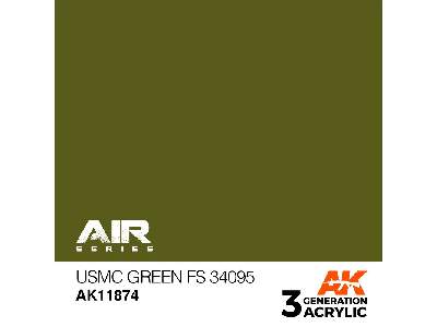 Ak 11874 Usmc Green Fs 34095 - image 1