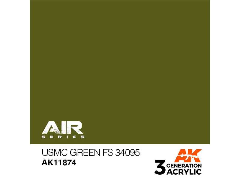 Ak 11874 Usmc Green Fs 34095 - image 1 Ak 11874 Usmc Green Fs 34095 - image 1