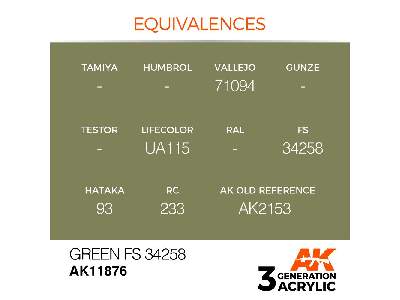 Ak 11876 Green Fs 34258 - image 3