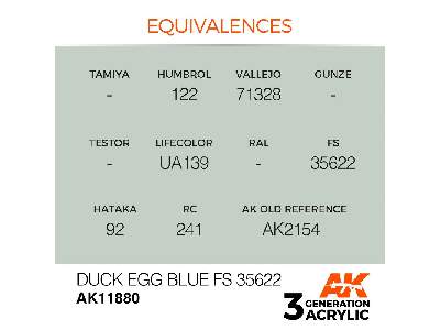 Ak 11880 Duck Egg Blue Fs 35622 - image 3