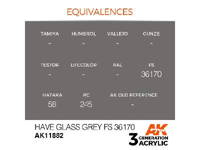 Ak 11882 Have Glass Grey Fs 36170 - image 3