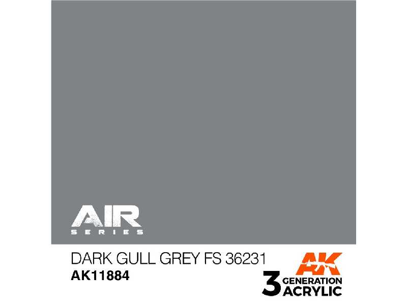 Ak 11884 Dark Gull Grey Fs 36231 - image 1 Ak 11884 Dark Gull Grey Fs 36231 - image 1