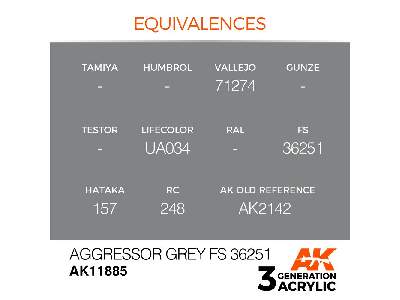 Ak 11885 Aggressor Grey Fs 36251 - image 3