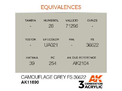 Ak 11890 Camouflage Grey Fs 36622 - image 3
