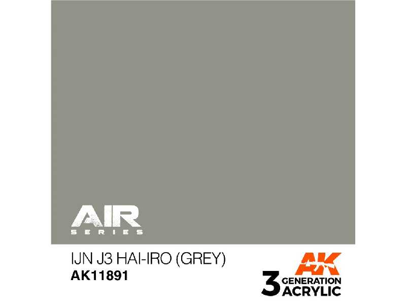 Ak 11891 Ijn J3 Hai-iro (Grey) - image 1 Ak 11891 Ijn J3 Hai-iro (Grey) - image 1