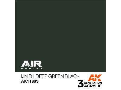 Ak 11893 Ijn D1 Deep Green Black - image 1