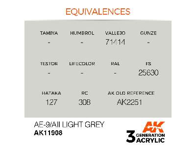 Ak 11908 Ae-9/Aii Light Grey - image 3