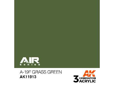 Ak 11913 A-19f Grass Green - image 1