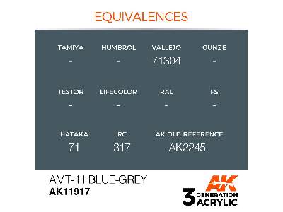 Ak 11917 Amt-11 Blue-grey - image 3