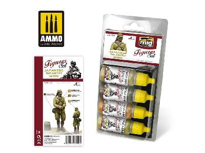 A.Mig 7040 Japanese Infantry Wwii Figures Set - image 1