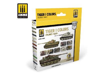 A.Mig 7182 Tiger I Colors Set - image 2