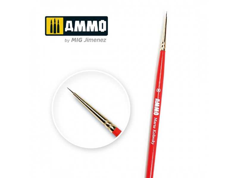 00 Ammo Marta Kolinsky Brush - image 1