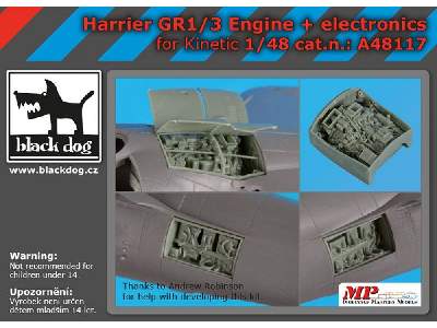Harrier Gr 1/3 Engine + Electronics For Kinetic - image 1