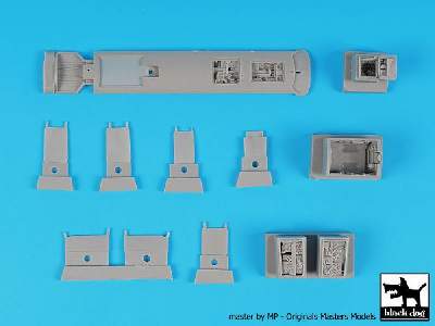 Harrier Gr7 Electronics + Hydraulics For Hasegawa - image 9