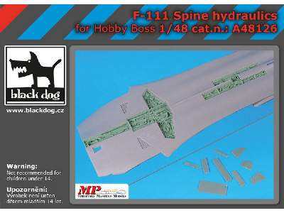 F-111 Spine Hydraulics For Hobby Boss - image 1