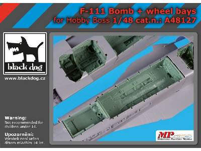 F-111 Bomb + Wheel Bays For Hobby Boss - image 1