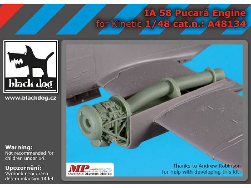 Ia 58 Pucará Engine For Kinetic - image 1