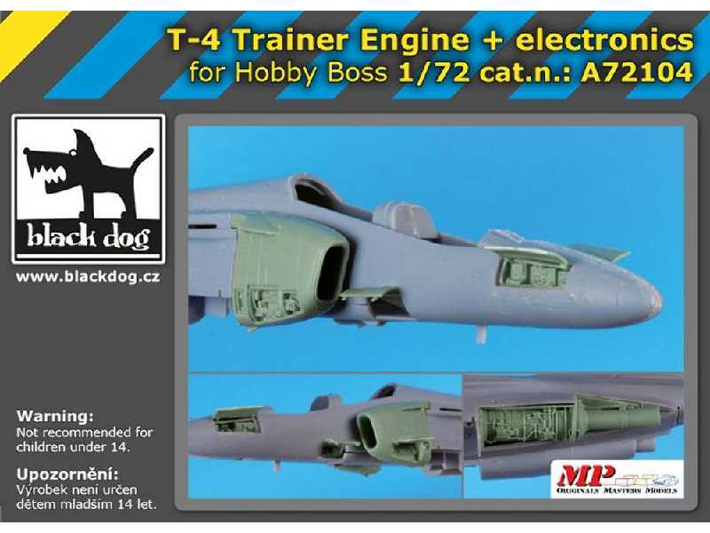 T-4 Trainer Engine + Electronics For Hobby Boss - image 1