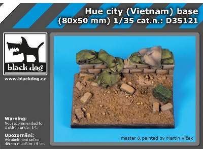 Hue City (Vietnam) Base (80x50 Mm) - image 1