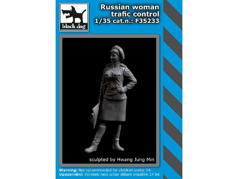 Russian Woman Trafic Control - image 1