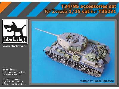 T-34/85 Accessories Set For Zvezda - image 1