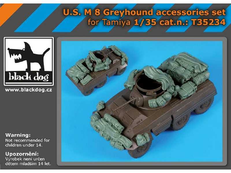 U.S. M 8 Greyhound Accessories Set For Tamiya - image 1