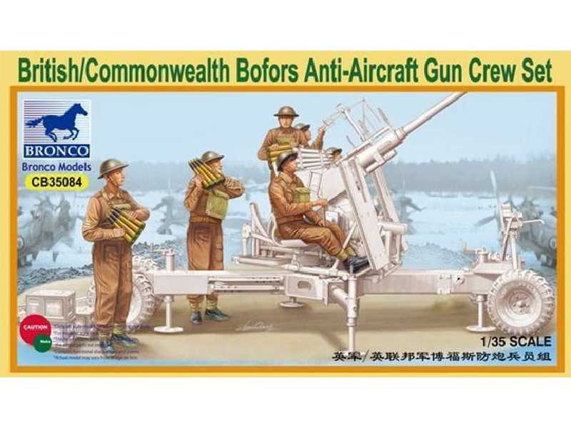 British Commonwealth Bofors Anti-Aircraft Gun Crew Set - image 1
